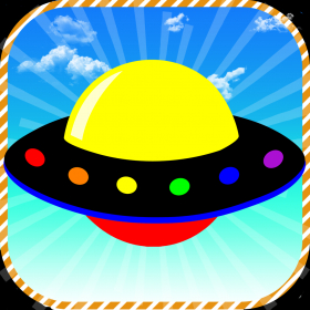 couverture jeu vidéo Flappy UFO!—The Adventure of a tiny flying UFO in the sky