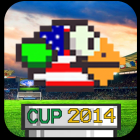 couverture jeu vidéo Flappy USA - Football Bird 2014