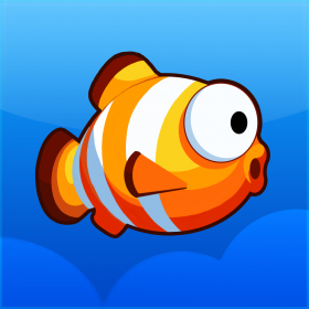 couverture jeu vidéo FlappyFish高清版