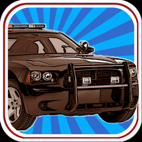 couverture jeu vidéo Flic Wars - Police gratuit Turbo Highway Chase Smash jeu
