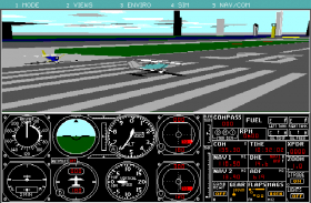 couverture jeux-video Flight Simulator 4