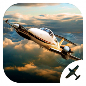 couverture jeu vidéo Flight Simulator (Baron 58 Edition) - Airplane Pilot & Learn to Fly Real Sim