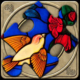 couverture jeux-video FlipPix Jigsaw - Stained Glass