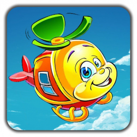 couverture jeu vidéo Floating Helicopter Puzzle Free - A Classic Flying Chopper Tragedy Game