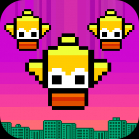 couverture jeu vidéo Floppy Fall - A Tinyfly Flappy Nyan Bird Resurrection