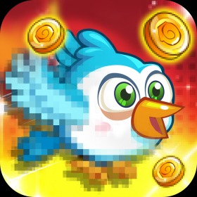 couverture jeu vidéo Fluffy Birds in Flappy Adventures