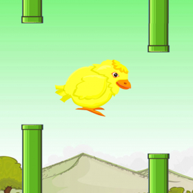 couverture jeu vidéo fly bird hd
