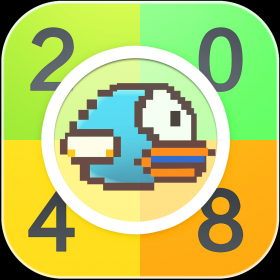 couverture jeu vidéo FlyHappy2048