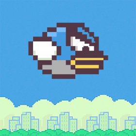 couverture jeu vidéo Flying bird-A harder game try to get more than 2048 scores