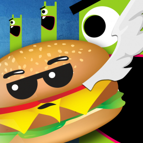 couverture jeu vidéo Flying Burger