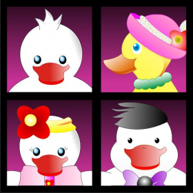 couverture jeu vidéo Flying Duckie - Help Mommy Ducky Put Her Kids in Her Basket