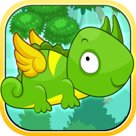 couverture jeu vidéo Flying Lizard Saga - Oiseau Manger Gecko Frenzy - Premium