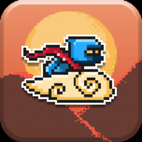 couverture jeu vidéo Flying Ninja: The Ultimate Flappy Master