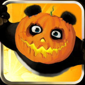 couverture jeu vidéo Flying Panda-Catch bandits HD