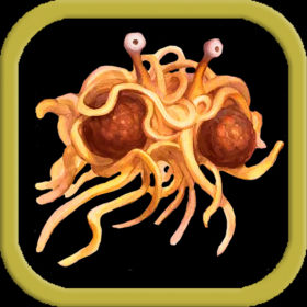 couverture jeu vidéo Flying Spaghetti Monster - The Game