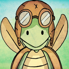 couverture jeu vidéo Flying Tessy - The flappy and splashy Little Turtle 2