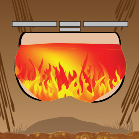 couverture jeu vidéo Flying Underwear