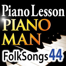 couverture jeu vidéo FolkSongs44 / Piano Lesson PianoMan