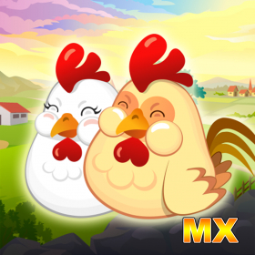 couverture jeu vidéo Folle jeu de oeuf baisse - Bébé de poulet sauvetage MX