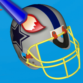 couverture jeu vidéo Football Helmet 3D - Design your helmet decals