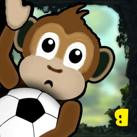 couverture jeu vidéo Football Monkey