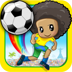 couverture jeu vidéo Football Rainbow Flick : Best free game for football fans
