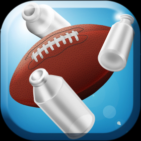 couverture jeu vidéo Football Toss Flick Can Knockdown Pro