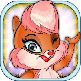 couverture jeux-video Forêt fantastique course de folie - voyage du petite écureuil houblonnée