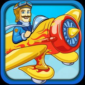couverture jeu vidéo Fou Pilote d'essai Militaire FREE