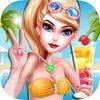 couverture jeu vidéo Fou Pool Party Natation Makeover Filles PRO