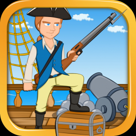 couverture jeu vidéo Fou Révolution Runner - temps sautant Ninja et pirate Bataille des Héros
