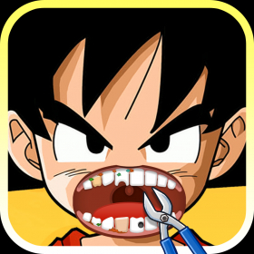 couverture jeu vidéo Fou Super Saiyan Clinic Dentiste: Goku's, Piccolo's, Gohan's & Vegeta's Tooth Makeover Mania