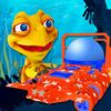 couverture jeu vidéo Fou Underwater Tortue Joyride - GRATUIT - Aqua Jump & Dive Coral Reef Course