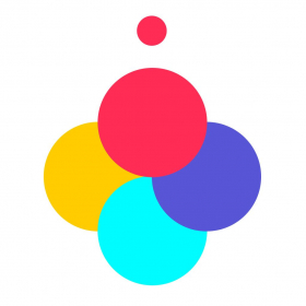 couverture jeu vidéo Four Awesome Dots - Free Falling Balls Games