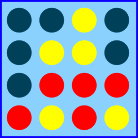 couverture jeu vidéo Four In A Row by Toftwood Creations