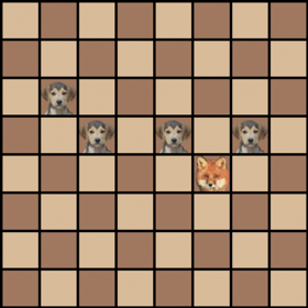 couverture jeu vidéo Fox And Dogs