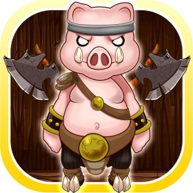 couverture jeu vidéo Fox combattre les porcs Frapper jeu - Rolling Cannonball évasion (Premium)