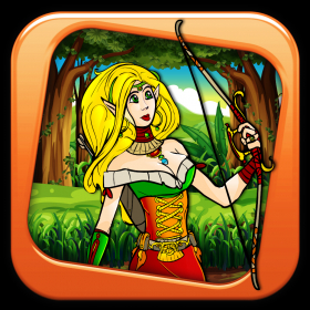 couverture jeu vidéo Free Amazon Archer Warrior Queen – The Fearless Heroine of the Jungle in a Bow and Arrow Game
