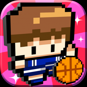 couverture jeu vidéo free pixel Basket ball game - Jumble Party Basketball