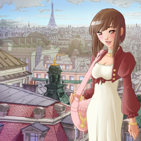couverture jeu vidéo FrenchKiss - The Visual Novel