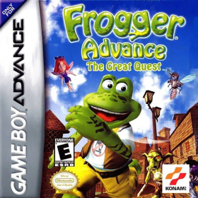 couverture jeu vidéo Frogger Advance : The Great Quest
