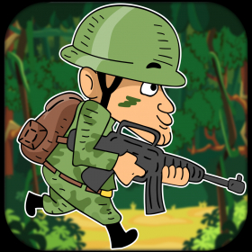 couverture jeu vidéo Frontline Jungle War Soldier Troopers Run: Great Militia War Brigade