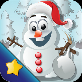 couverture jeu vidéo Frozen Snowman Knockdown Pro