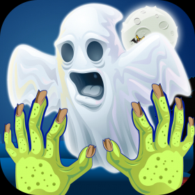 couverture jeu vidéo Fuite de fantômes mutants –Génial défi de chasse rapide payé