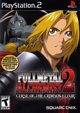 couverture jeu vidéo Fullmetal Alchemist 2 : Curse of the Crimson Elixir