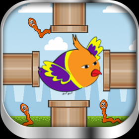 couverture jeu vidéo Fun Bird - Worm Hunting in Heaven