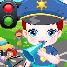 couverture jeu vidéo Fun Job : Baby Police - Traffic Controller