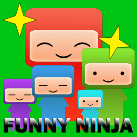 couverture jeu vidéo Funny ninja