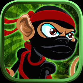 couverture jeu vidéo Fury Of Monkey Ninja Run And Fight