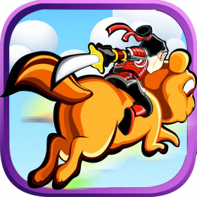 couverture jeu vidéo Fury Of Samurai Run - Super Powers Fighter HD